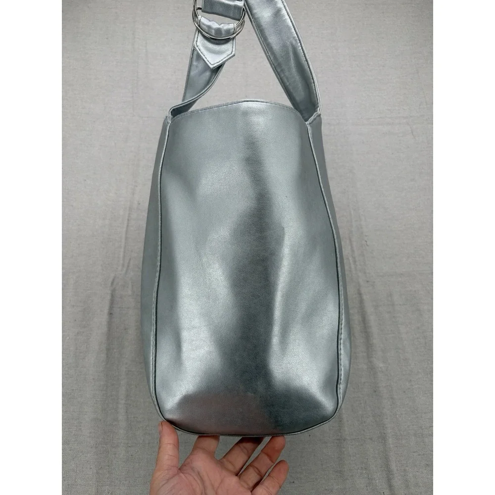 Neiman Marcus Silver Hobo Bag
